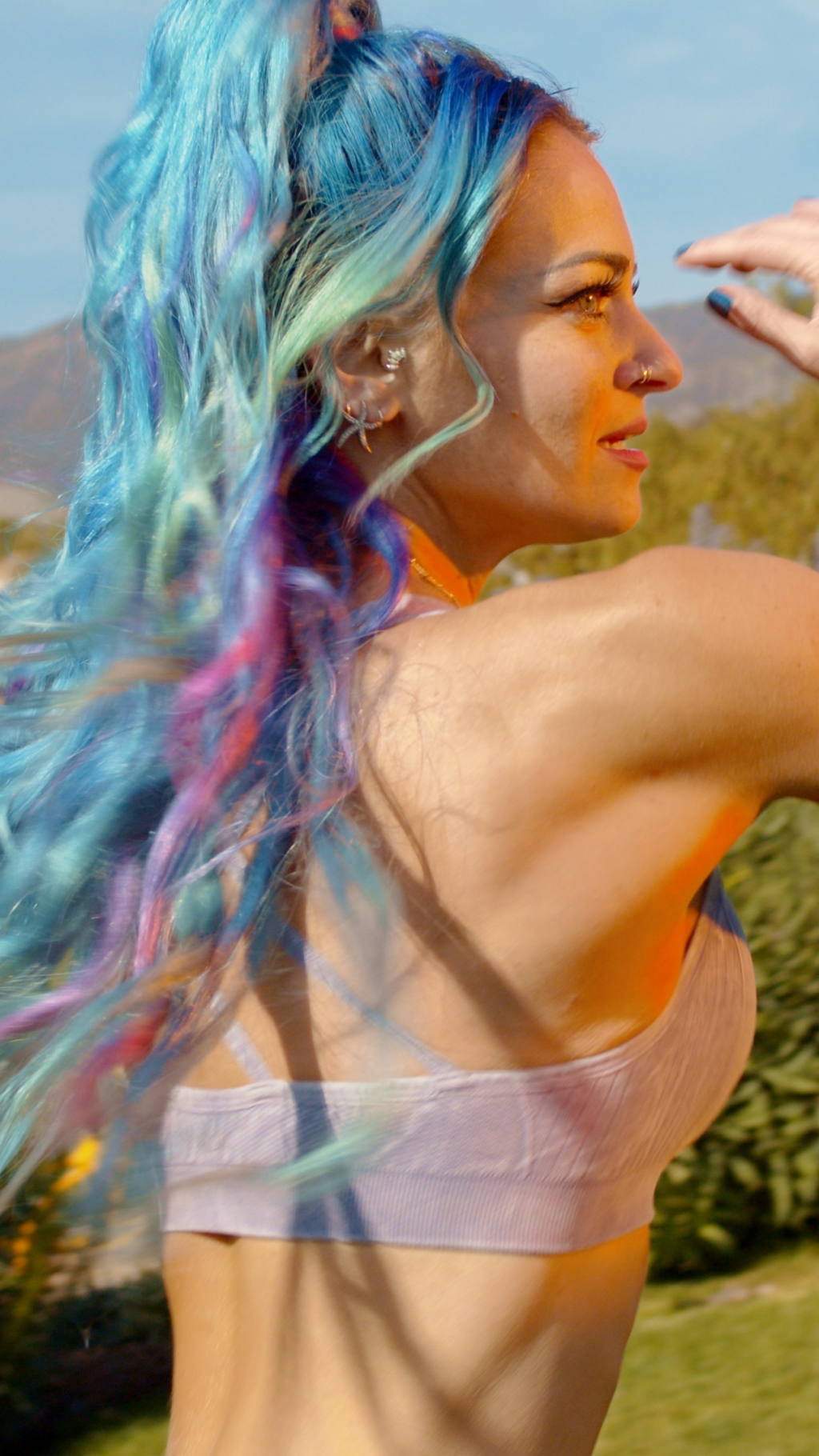 rainbow hair colors