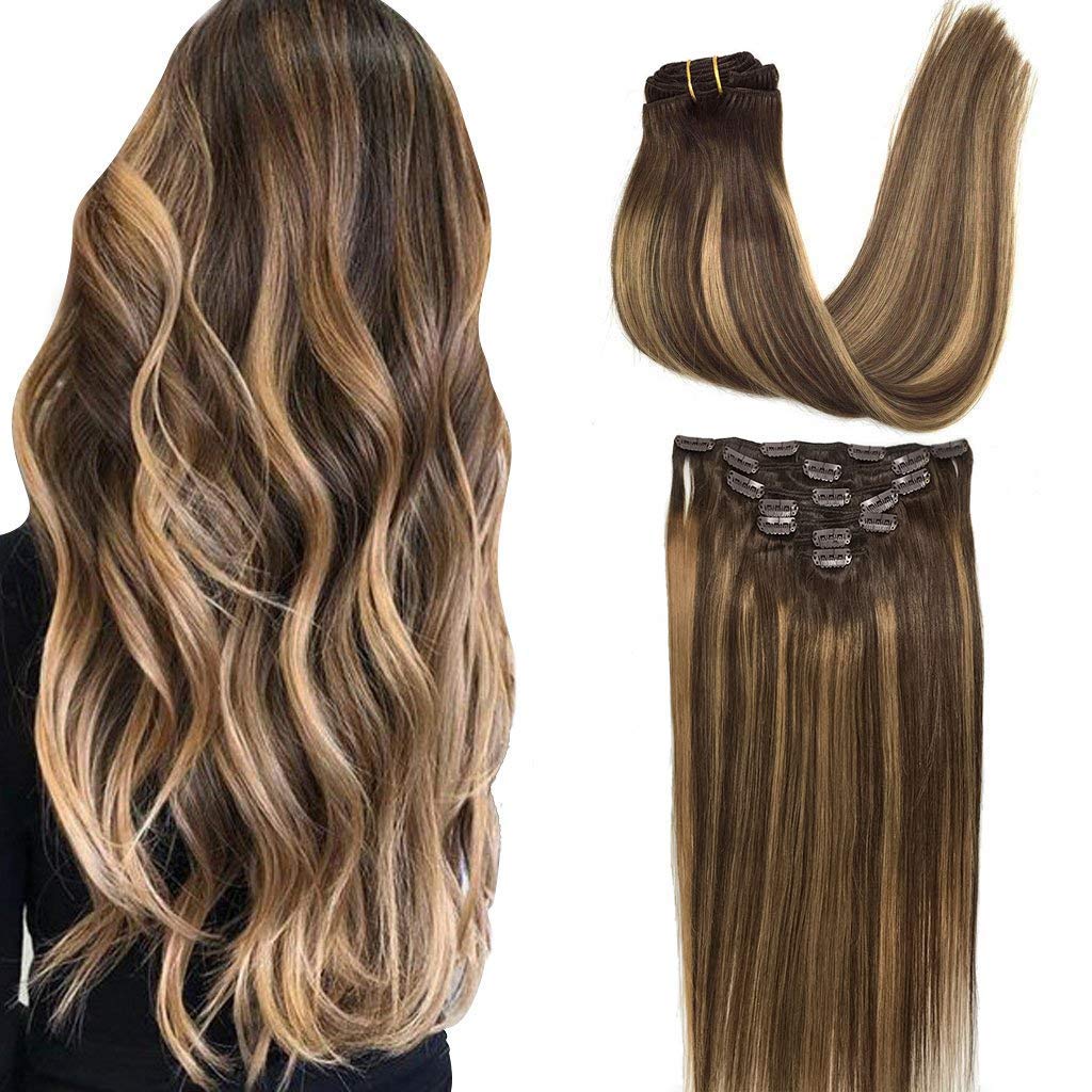 best clip in hair extensions