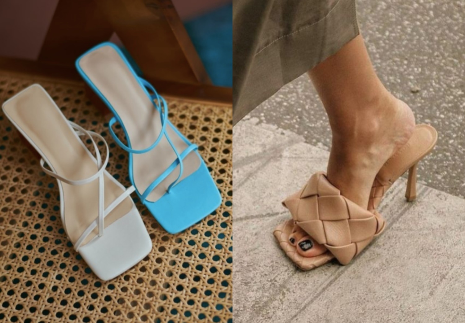 square toe sandal trend