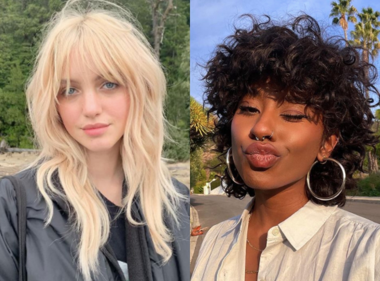 wolf cut hair trend