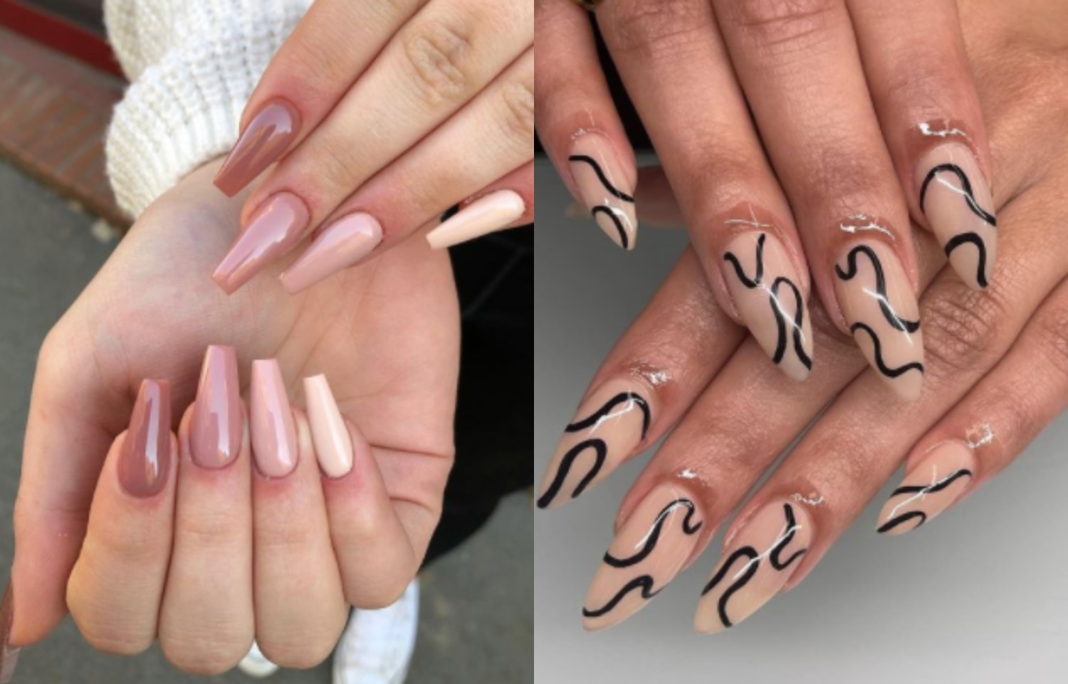 nude nail designs