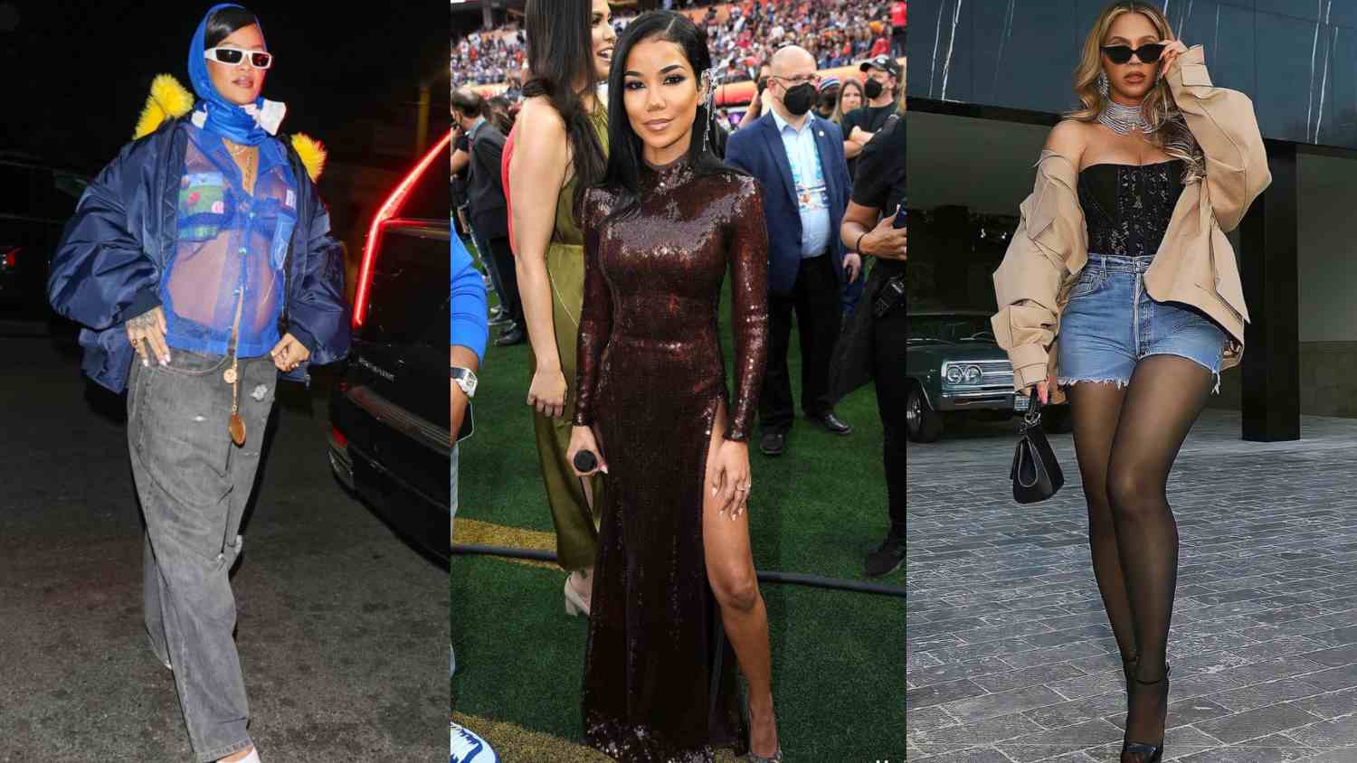 2022 super bowl celebrity fashion