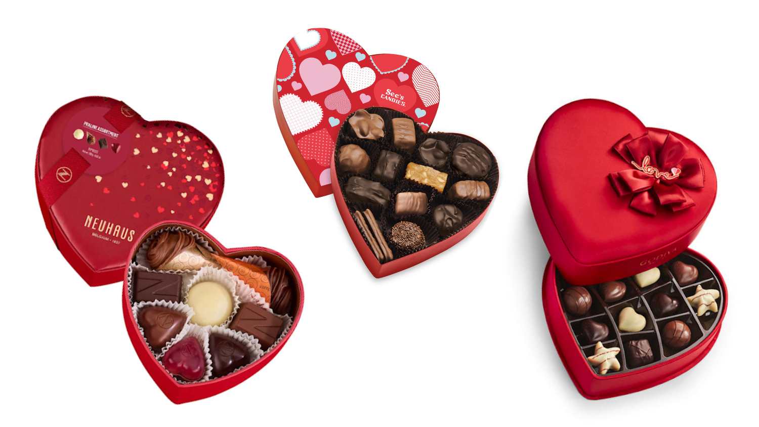 valentine's day chocolate boxes