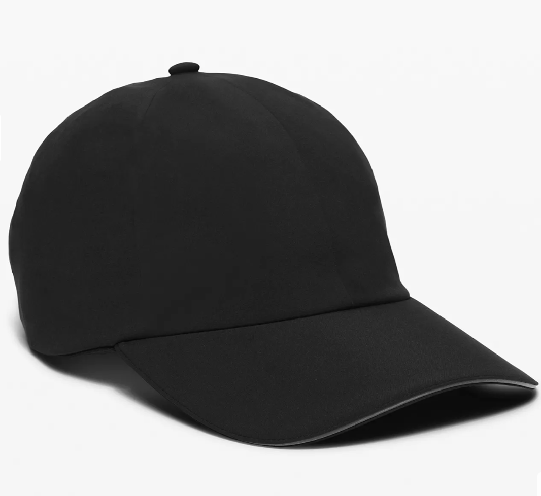 best gifts to give a runner: baseball hat from Lululemon