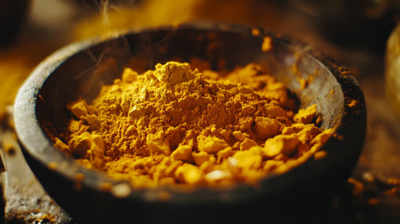 Turmeric Powder in a bowl