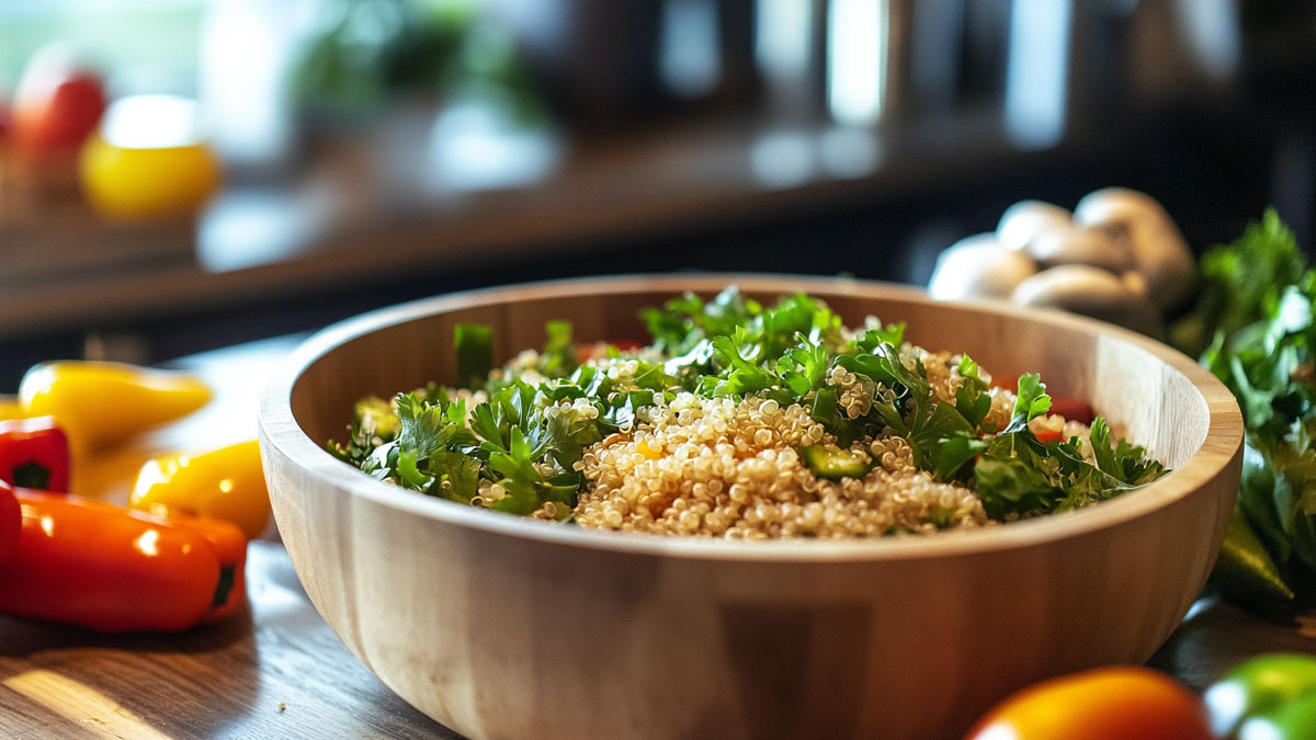 Bowl of quinoa