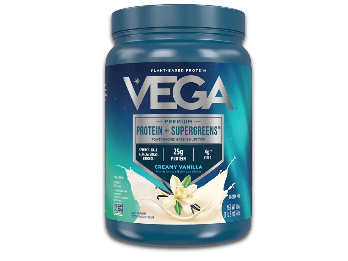 Vega Protein and Supergreens Vanilla