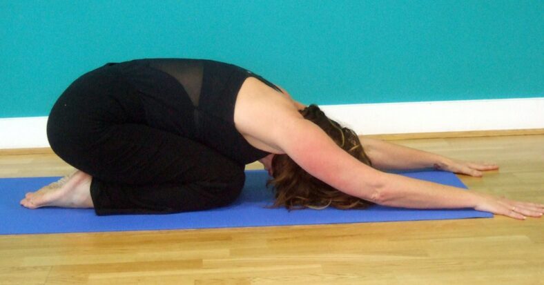 child's pose