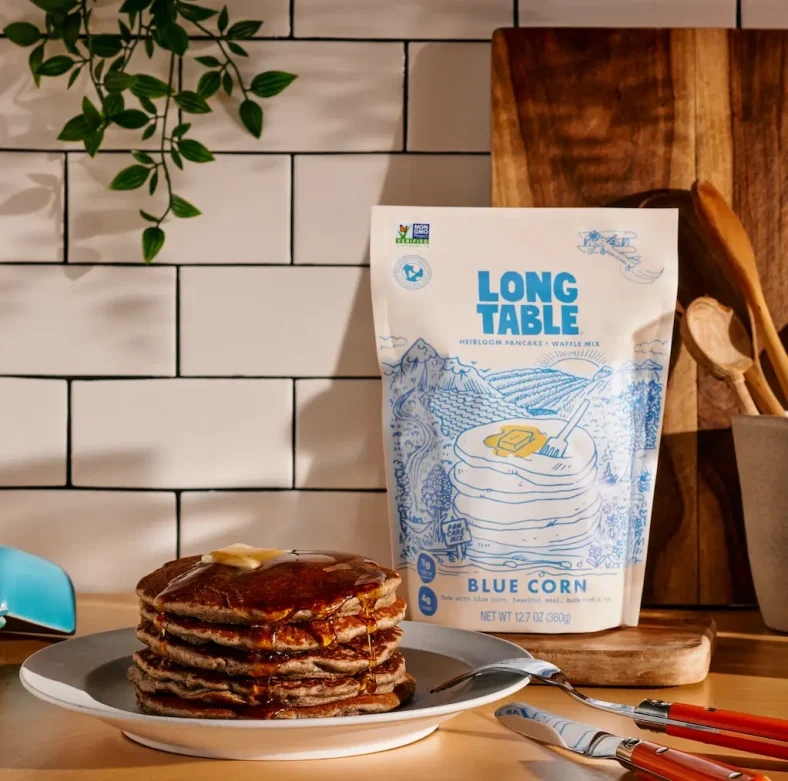 Long Table Blue Corn Pancake Mix