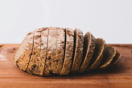 sliced up loaf of bread / healthy bread options