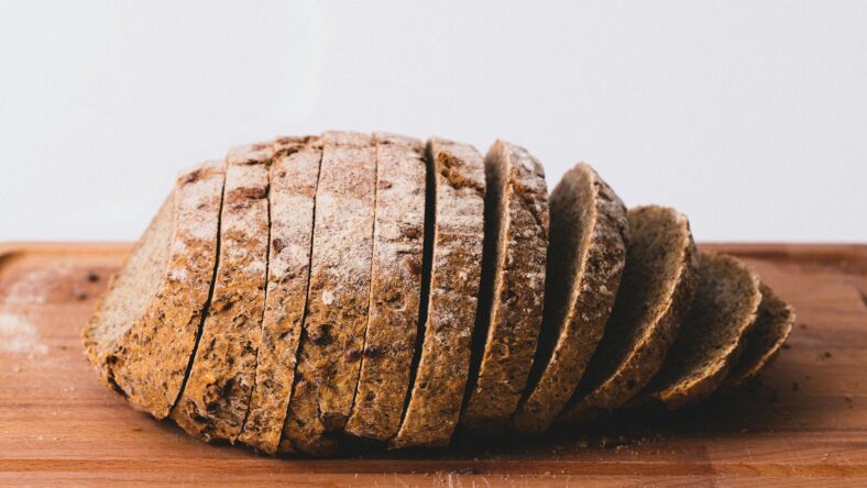sliced up loaf of bread / healthy bread options
