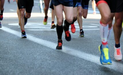 group of runners legs / recovery tips