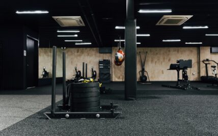 workout sled with weights / sled sprint training