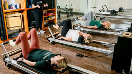 people doing pilates / a-list stars