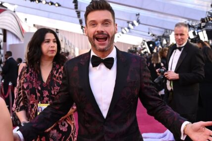 February 24, 2019; Los Angeles, CA, USA; Ryan Seacrest arrives at the 91st Academy Awards at the Dolby Theatre