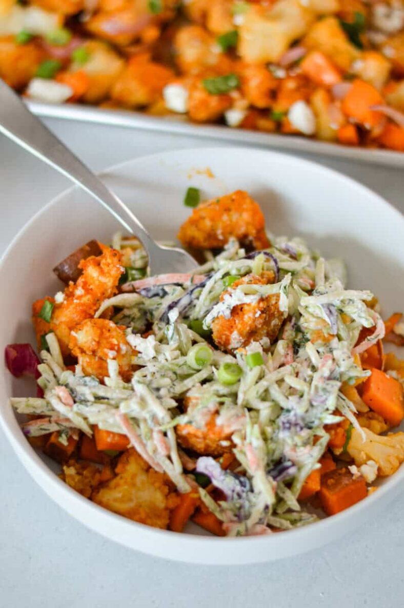 chicken sweet potato bowls