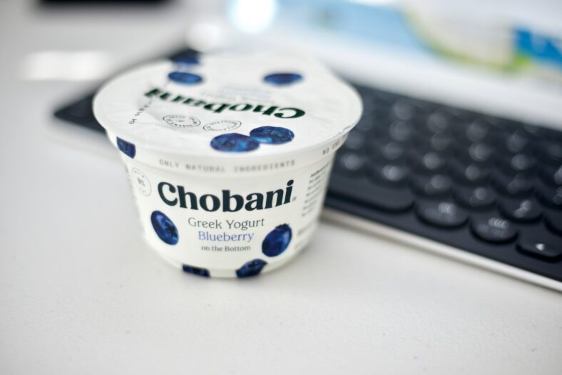chobani blueberry greek yogurt