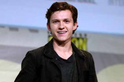 Tom Holland speaking at the 2016 San Diego Comic Con International, for 