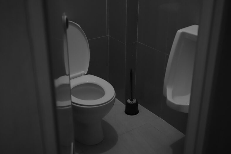toliet and urinal